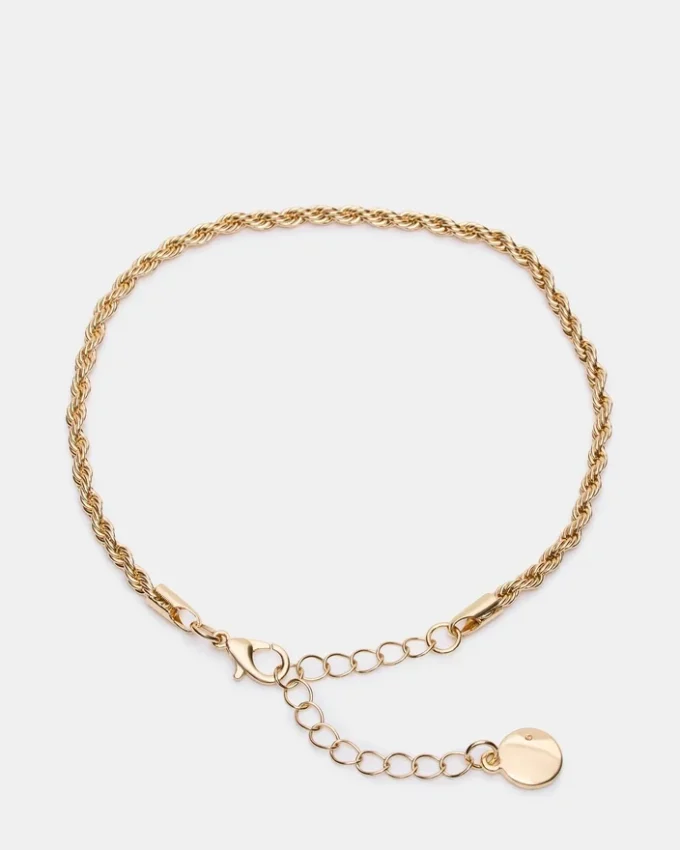 Rope Chain Anklet Gold Rope Chain Anklet Gold