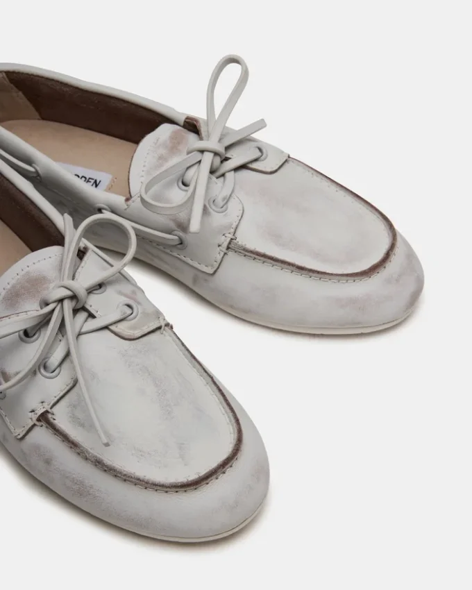 Sag White Leather Sag White Leather