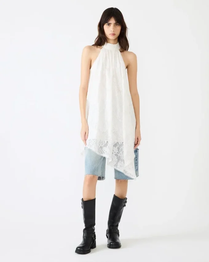 Sander Dress Cream Sander Dress Cream