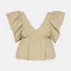 Saskya Top Khaki Saskya Top Khaki