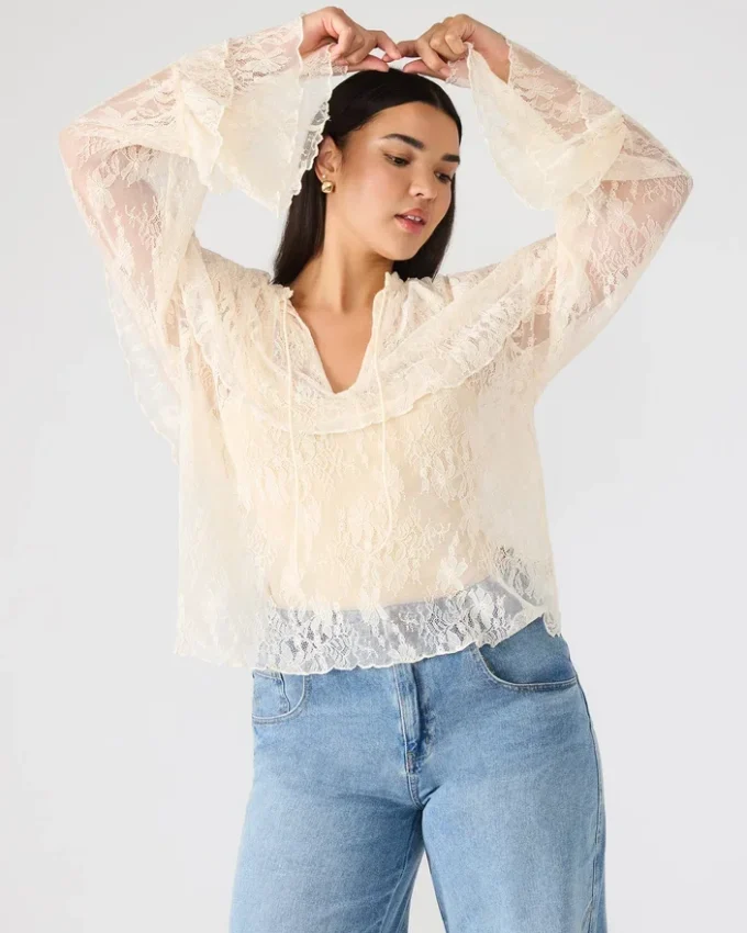 Saylor Top Cream Saylor Top Cream