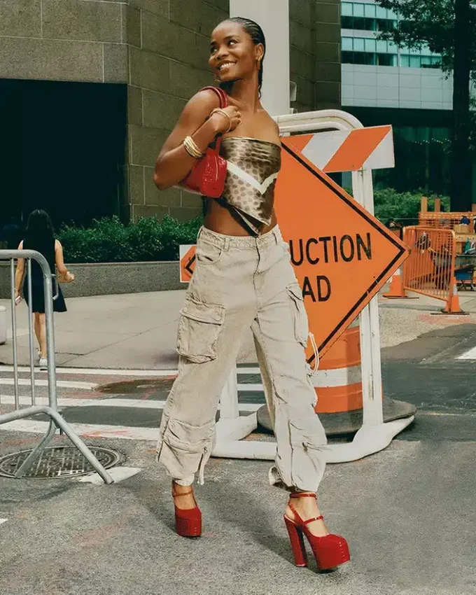 Scotlyn Red Crocodile