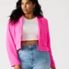 Serenea Blazer Hot Pink Serenea Blazer Hot Pink