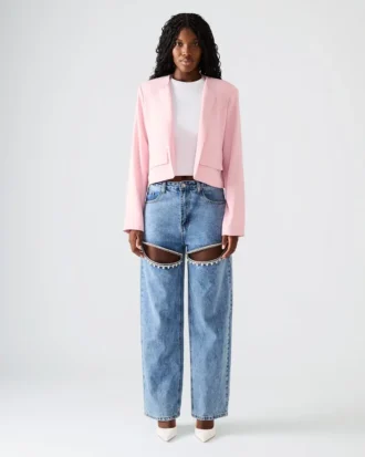 Serenea Blazer Powder Puff