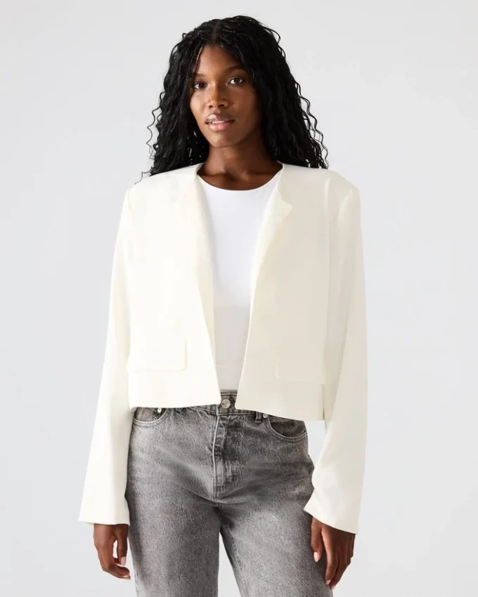 Serenea Blazer White Serenea Blazer White