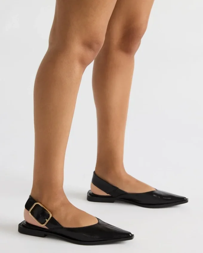 Shay Black Leather Shay Black Leather