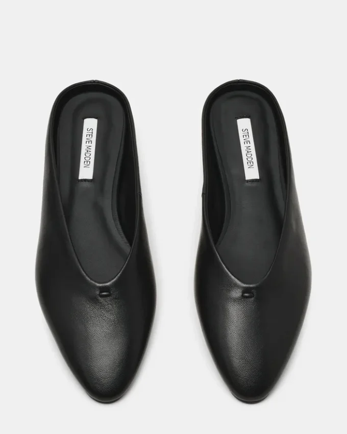 Sherman Black Leather Sherman Black Leather