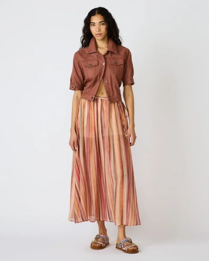 Shilloh Skirt Stripe Multi Shilloh Skirt Stripe Multi