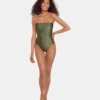 Shine Bright One Piece Swimsuit Olive