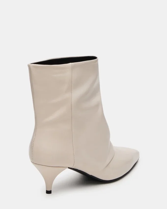 Shiner White Leather