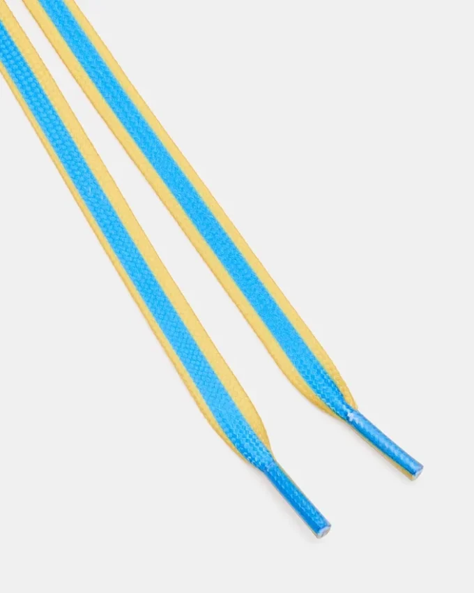 Shoe Laces and Charms Blue/Yellow Shoe Laces and Charms Blue/Yellow