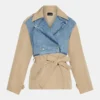 Shyla Coat Denim Multi Shyla Coat Denim Multi