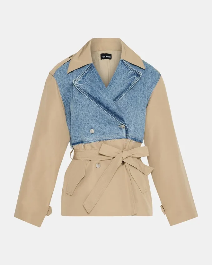 Shyla Coat Denim Multi Shyla Coat Denim Multi