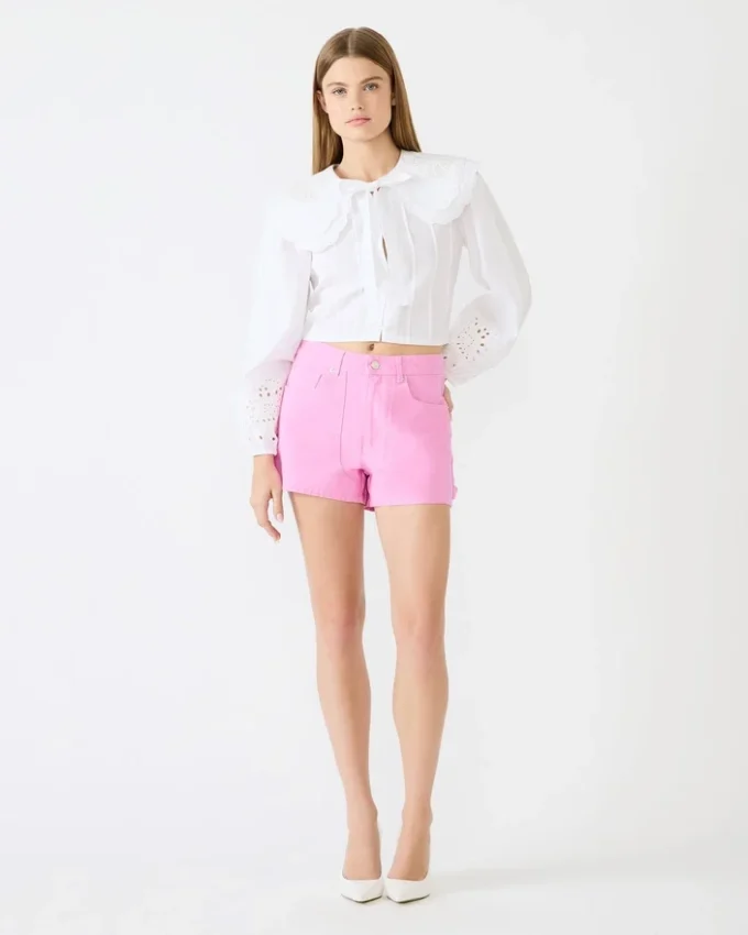 Sienne Canvas Short Pink Taffy Sienne Canvas Short Pink Taffy