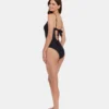 Sleek ‘N Chic One Piece Swimsuit Black Sleek ‘N Chic One Piece Swimsuit Black
