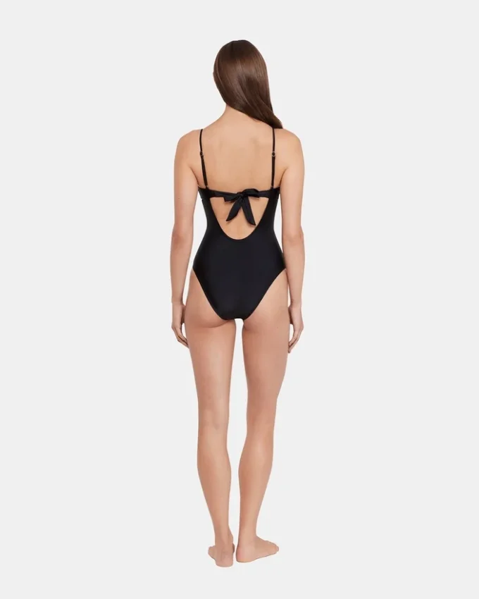 Sleek ‘N Chic One Piece Swimsuit Black Sleek ‘N Chic One Piece Swimsuit Black