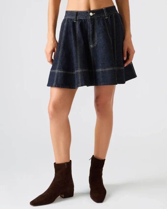 Sloan Denim Skirt Ink Sloan Denim Skirt Ink