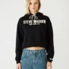 Sm Logo Hoodie Black Sm Logo Hoodie Black
