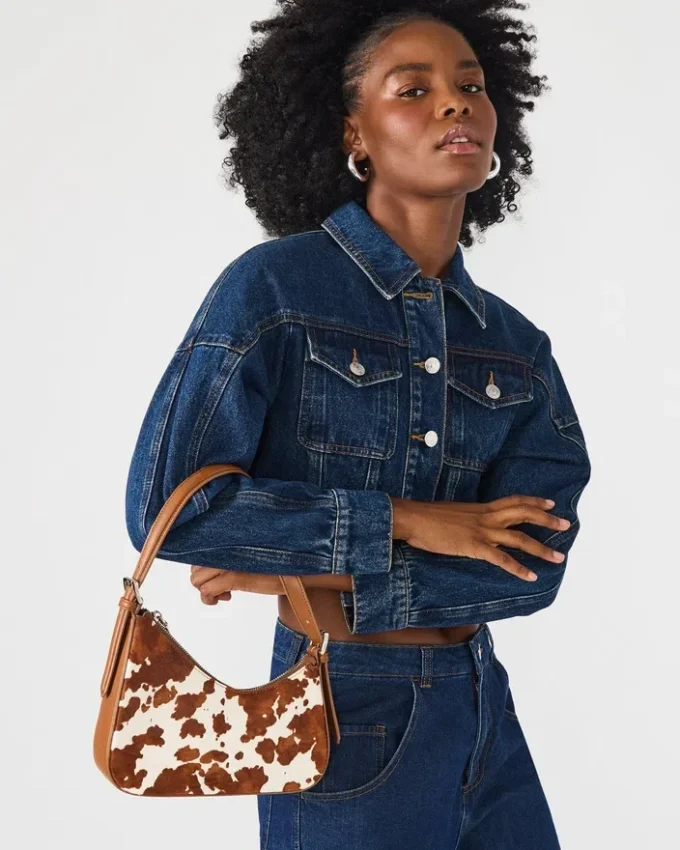 Smith Bag Brown Cow Print Smith Bag Brown Cow Print