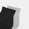 Sport Cushion Quarter Socks Black/White