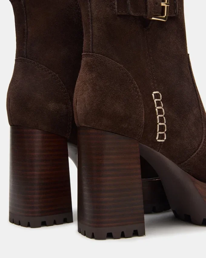 Summit Dark Brown Suede