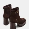 Summit Dark Brown Suede