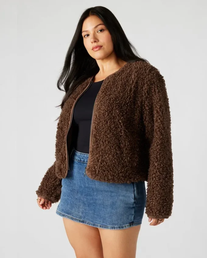 Teddy Jacket Brown Teddy Jacket Brown