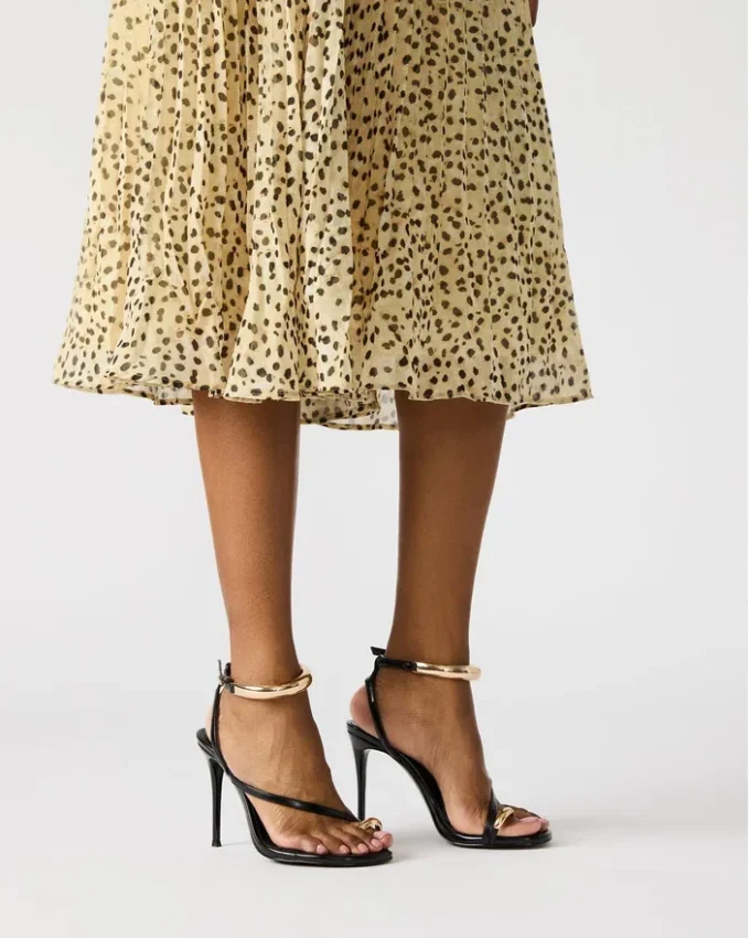 Tia Rhinestones Mocha Satin Tia Rhinestones Mocha Satin