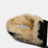 Tobin Faux Fur Black Suede Tobin Faux Fur Black Suede