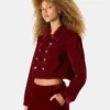 Tonia Blazer Red Velvet Tonia Blazer Red Velvet