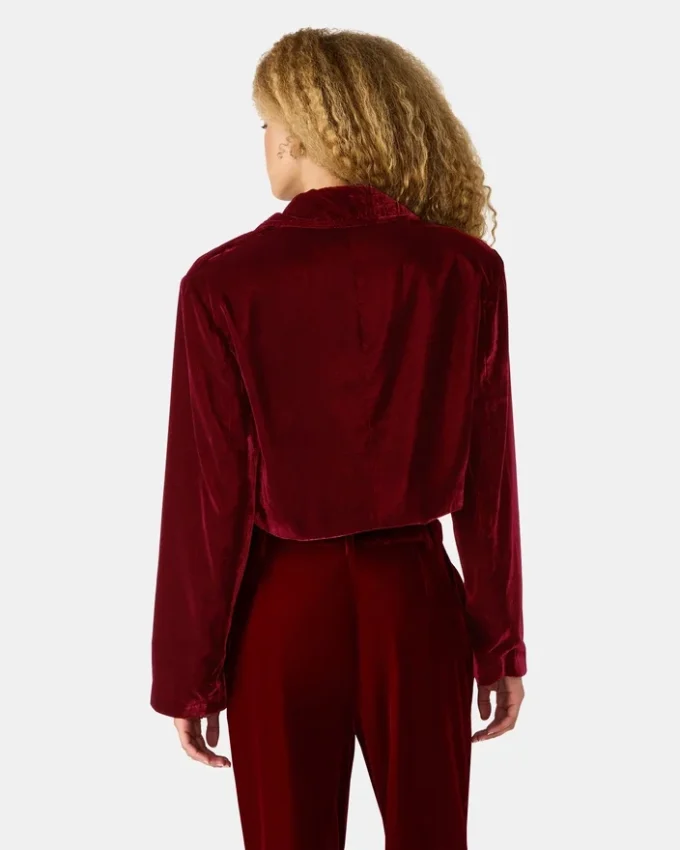 Tonia Blazer Red Velvet Tonia Blazer Red Velvet