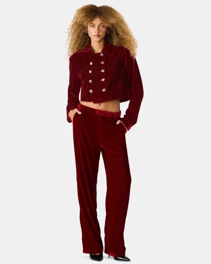 Tonia Blazer Red Velvet Tonia Blazer Red Velvet