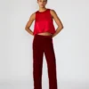 Tonia Pant Red Velvet Tonia Pant Red Velvet
