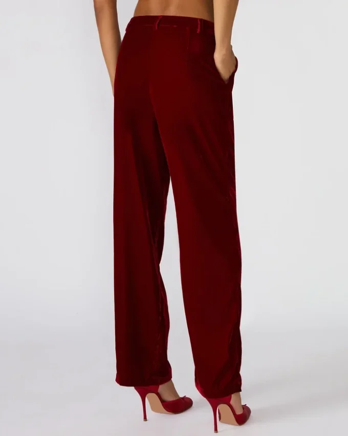 Tonia Pant Red Velvet Tonia Pant Red Velvet