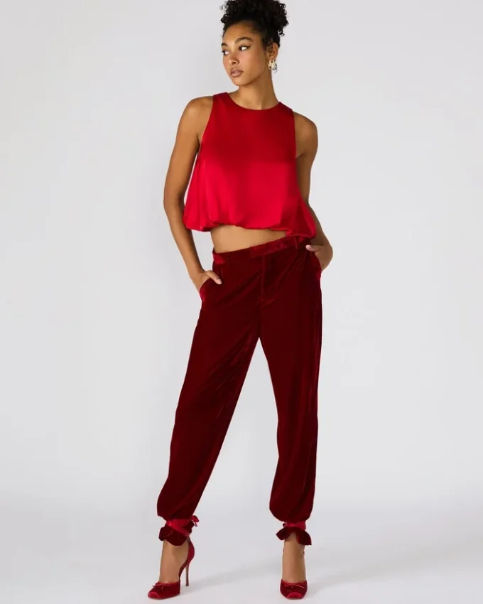 Tonia Pant Red Velvet Tonia Pant Red Velvet