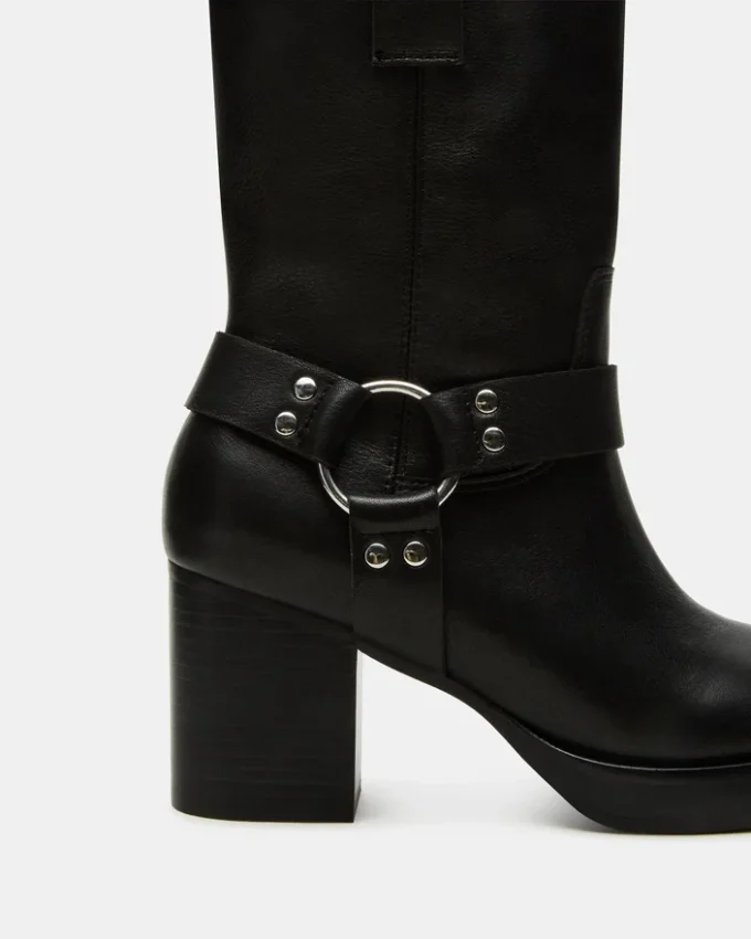 Topher Black Leather