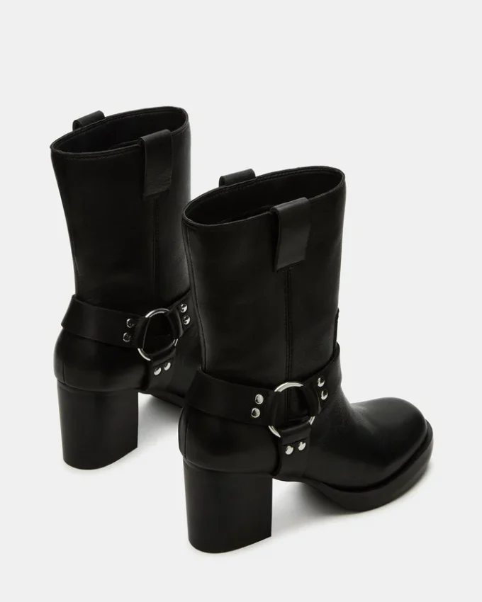 Topher Black Leather