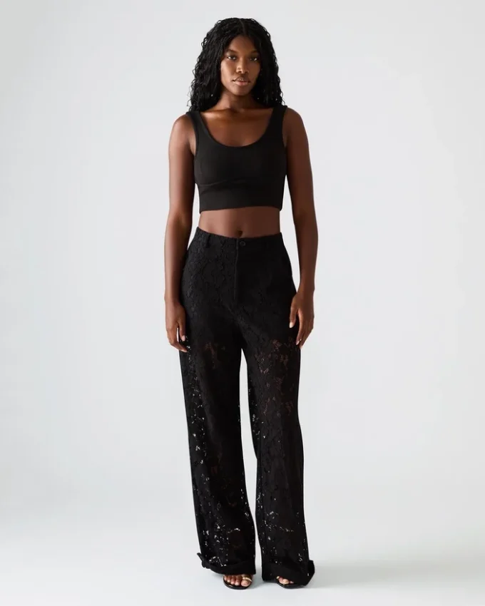 Tre Lace Pant Black Tre Lace Pant Black