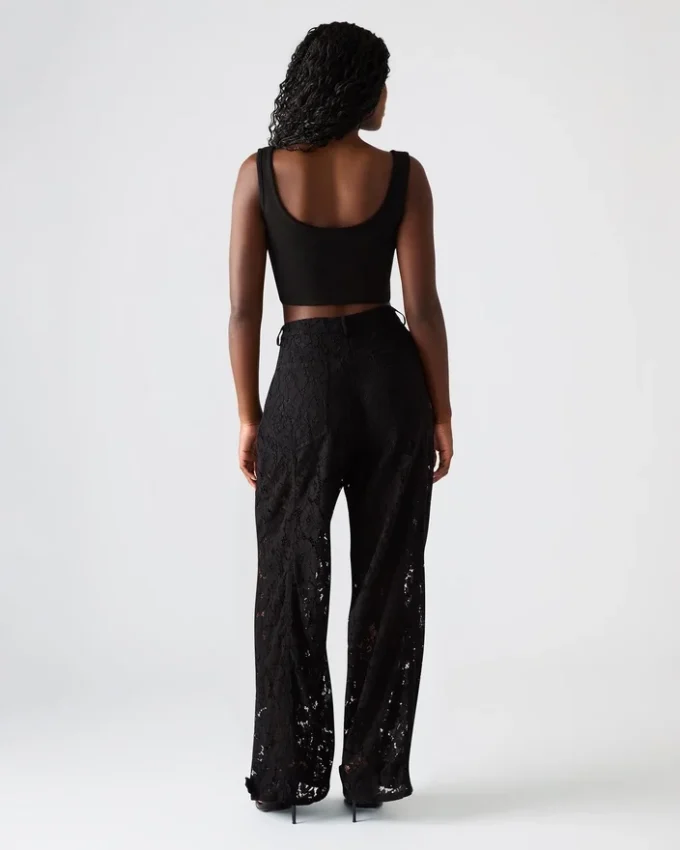 Tre Lace Pant Black Tre Lace Pant Black
