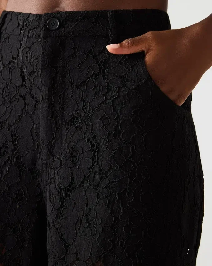 Tre Lace Pant Black Tre Lace Pant Black