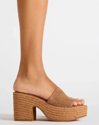 Trippy Cognac Raffia Trippy Cognac Raffia