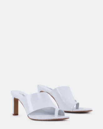 Valentin White Leather