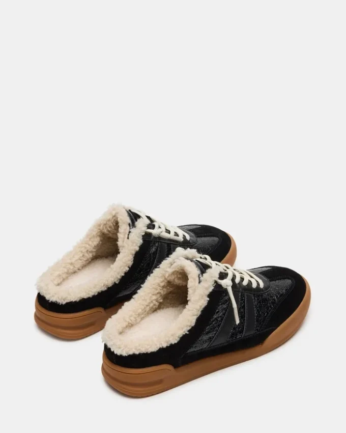 Vandy Faux Fur Black Multi