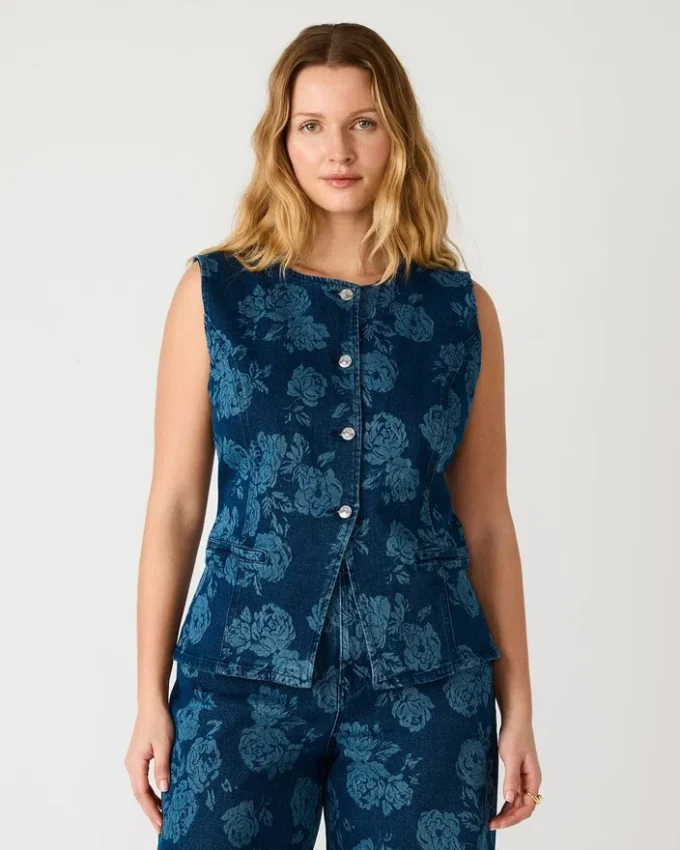 Wesley Top Rose Frost